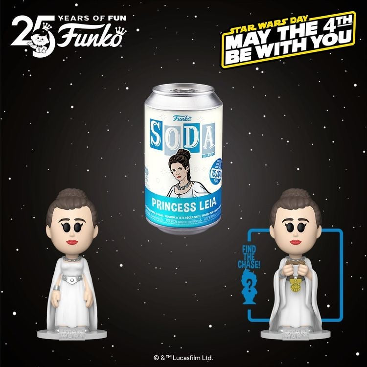 Leia pintada con vinilo SODA