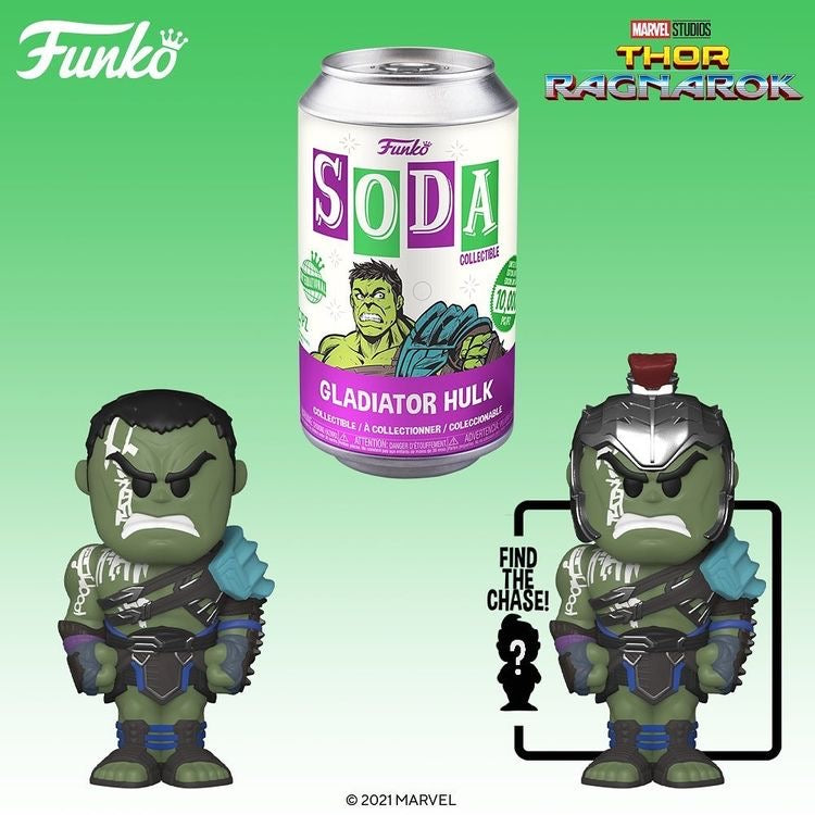 Vinilo SODA Ragnarok Hulk