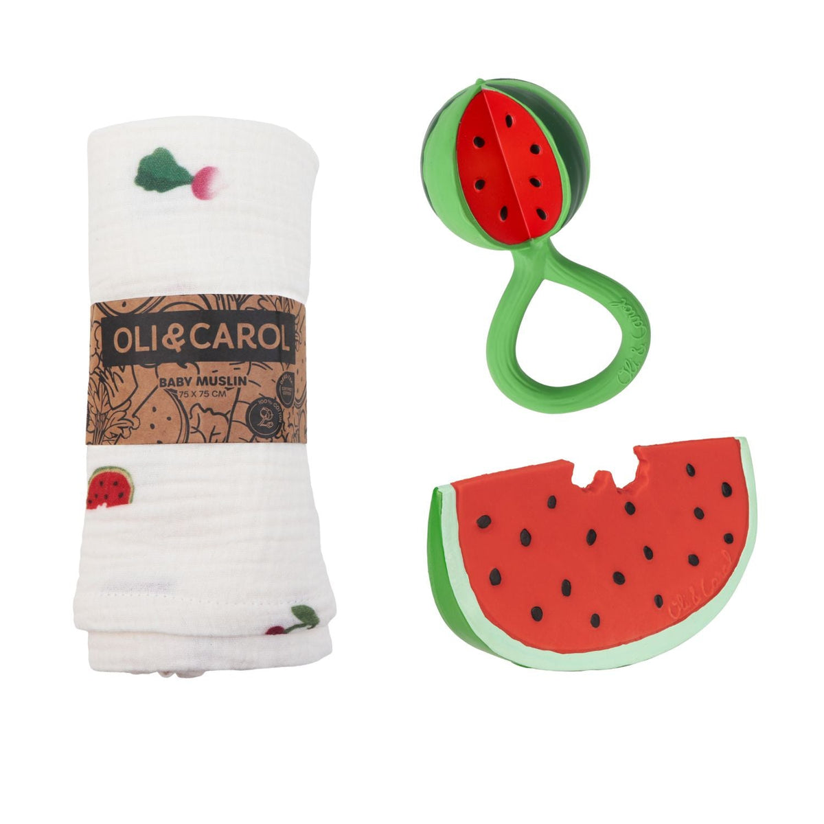 Watermelon Fresh – Coffret cadeau bébé 3 mois+