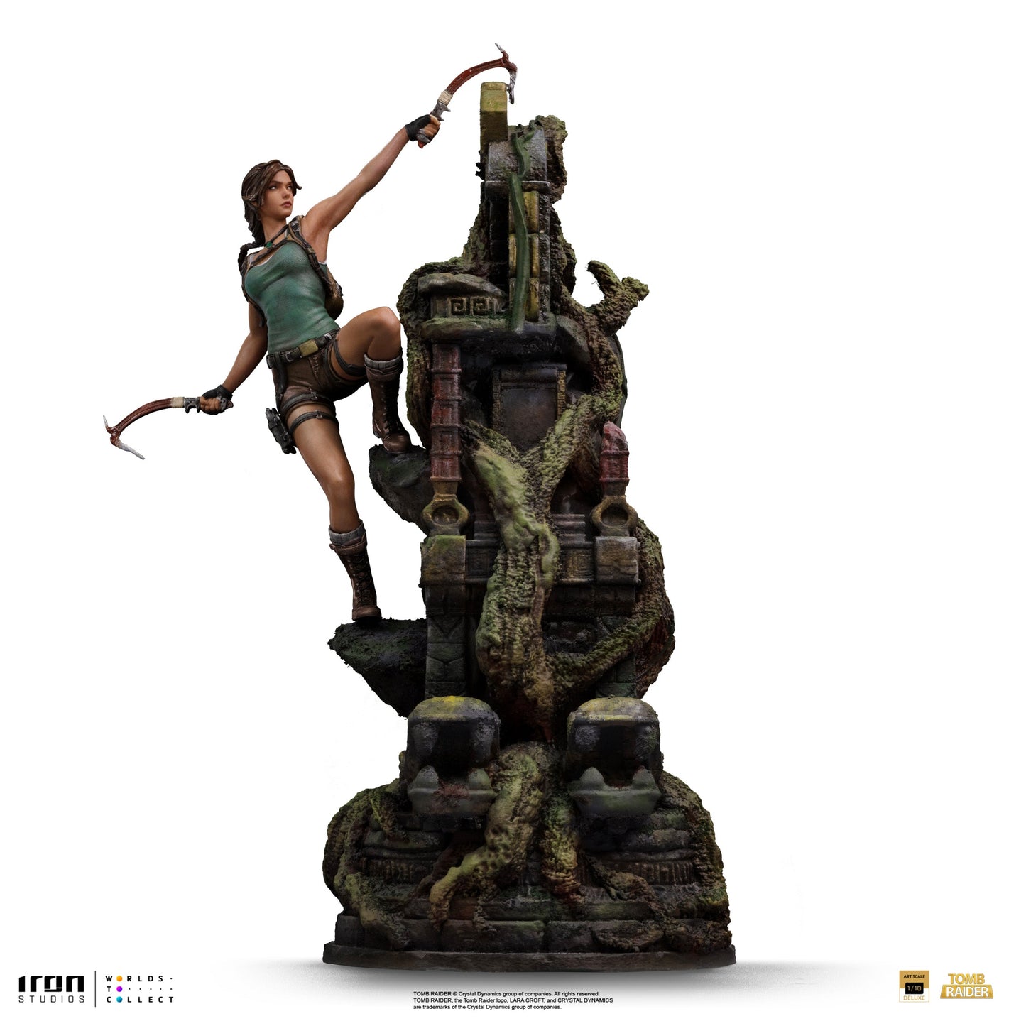 Lara Croft Statue - Tomb Raider - Art Scale 1/10 - Iron Studios