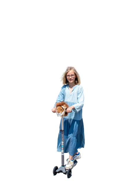 Accessoire tête de lion pour vélo ou trottinette enfant - Wild & Soft