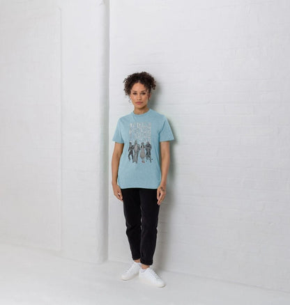 T-shirt adulte Le Magicien d'Oz Lions Tigers & Bears Oh My