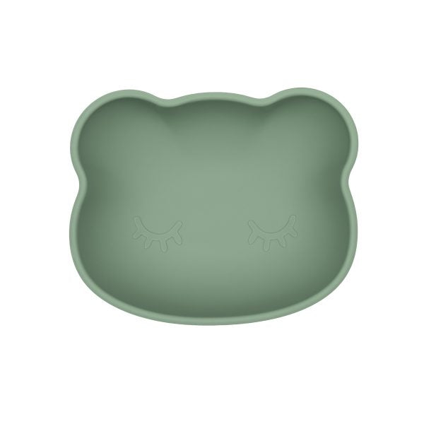 Sage Bear Silicone Bowls