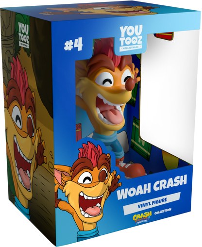 Crash Bandicoot Vinyl figurine Woah Crash Youtooz Activision