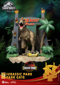 Diorama D-Stage Jurassic Park - Puerta del parque