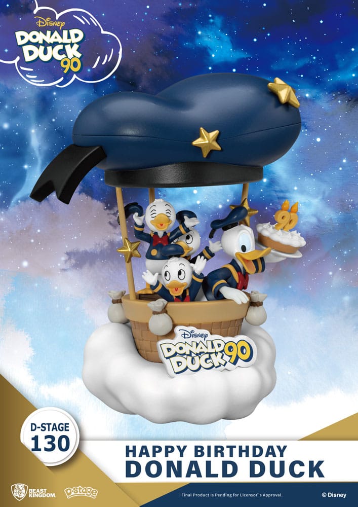 Diorama D-Stage Pato Donald "90 aniversario"