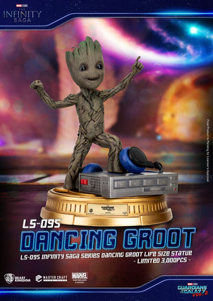 Estatuilla de Guardianes de la Galaxia: Groot bailando