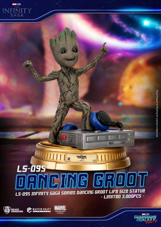 Estatuilla de Guardianes de la Galaxia: Groot bailando