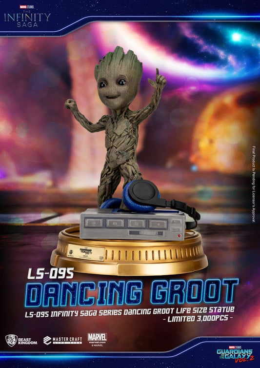 Estatuilla de Guardianes de la Galaxia: Groot bailando