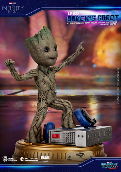 Estatuilla de Guardianes de la Galaxia: Groot bailando