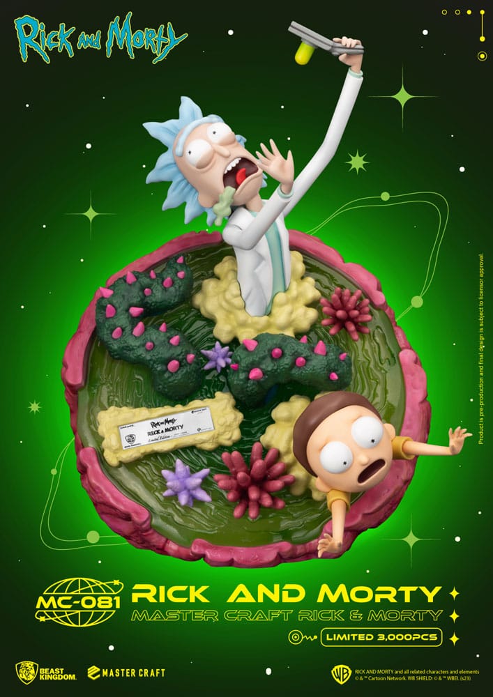 Estatuilla Master Craft de Rick y Morty - RESERVA ANTICIPADA*