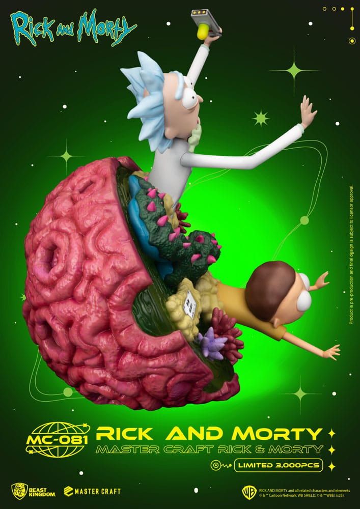 Estatuilla Master Craft de Rick y Morty - RESERVA ANTICIPADA*
