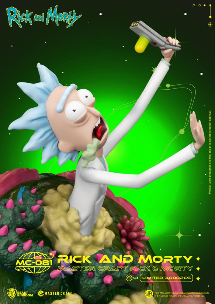 Estatuilla Master Craft de Rick y Morty - RESERVA ANTICIPADA*