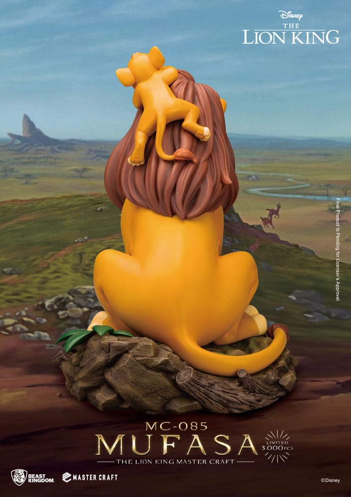 mc 085 the lion king master craft mufasa beast kingdom toys