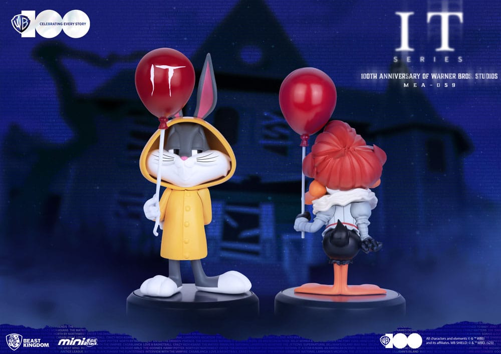 Looney Tunes 100 aniversario de Warner Bros. Figuras de Studios Serie Mini Egg Attack: IT