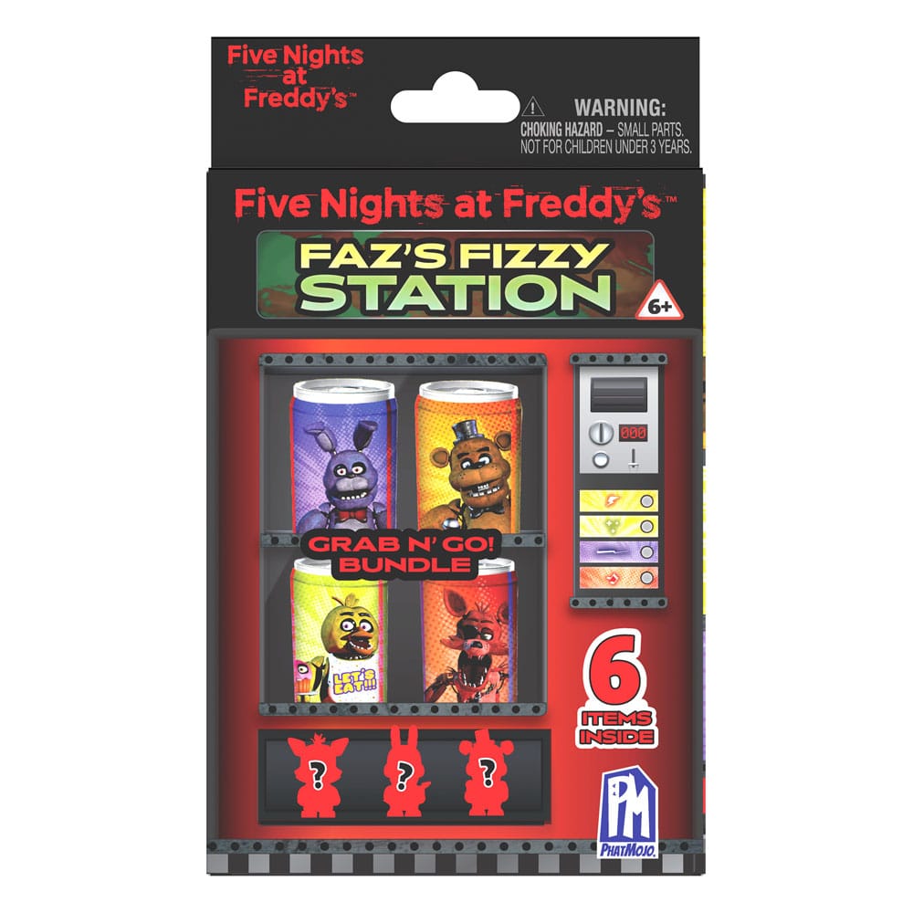 Caja sorpresa Five Nights at Freddy's: Estación de gaseosas de Faz