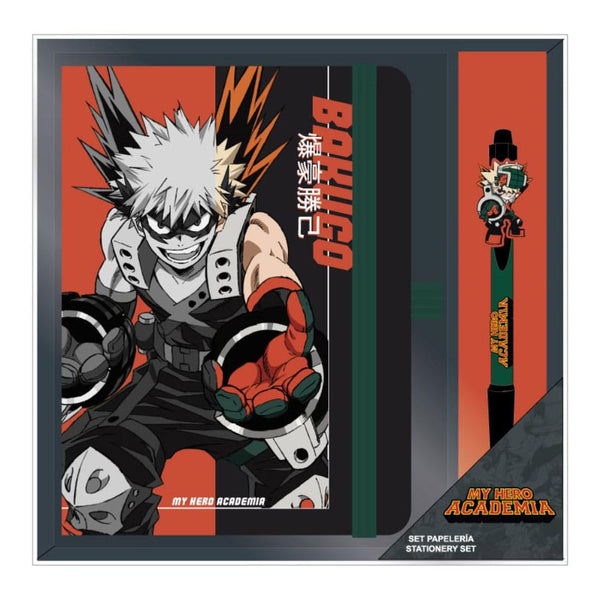 Set di cancelleria My Hero Academia - Bakugo 