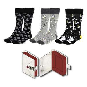 Pack 3 Paires de Chaussettes Harry Potter 38-45