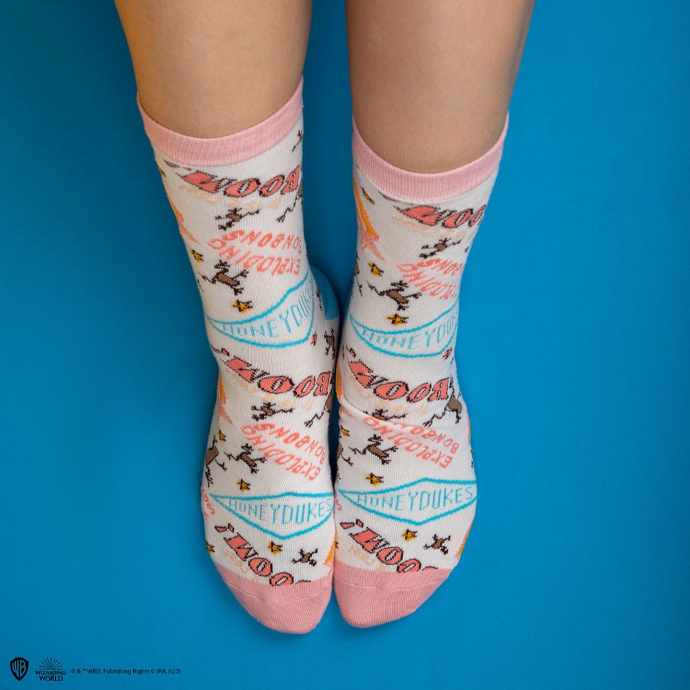 Pack de 3 pares de calcetines de Harry Potter - Honeydukes 