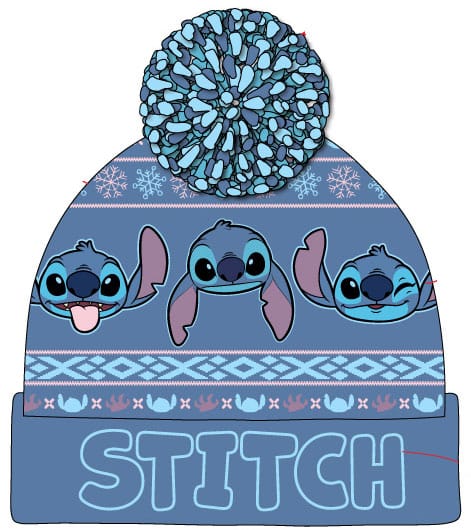 Gorro con pompón de Lilo &amp; Stitch - Stitch 
