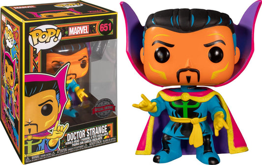 marvel pop marvel black light dr strange