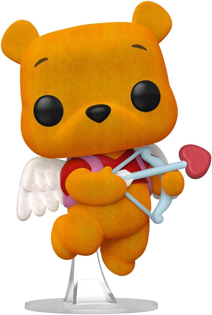 Winnie the Pooh San Valentín (Flocked) - PRE-ORDEN*