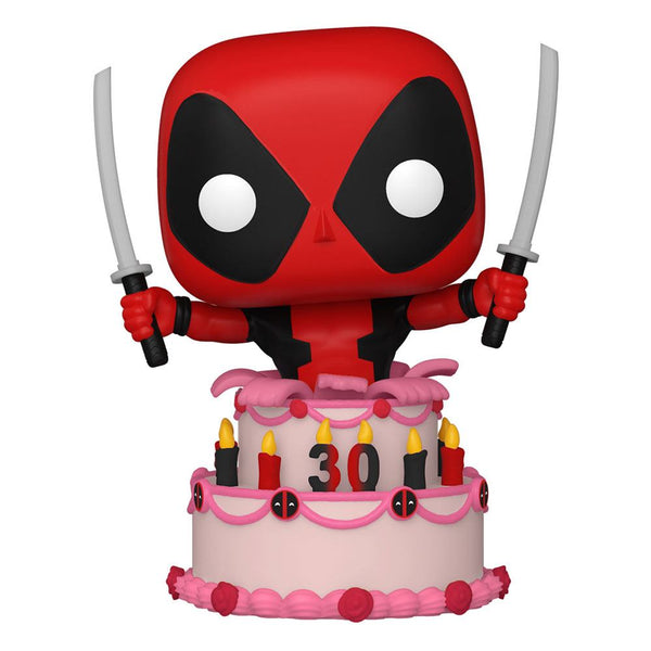 Funko Pop! Deadpool dans Gâteau d'Anniversaire