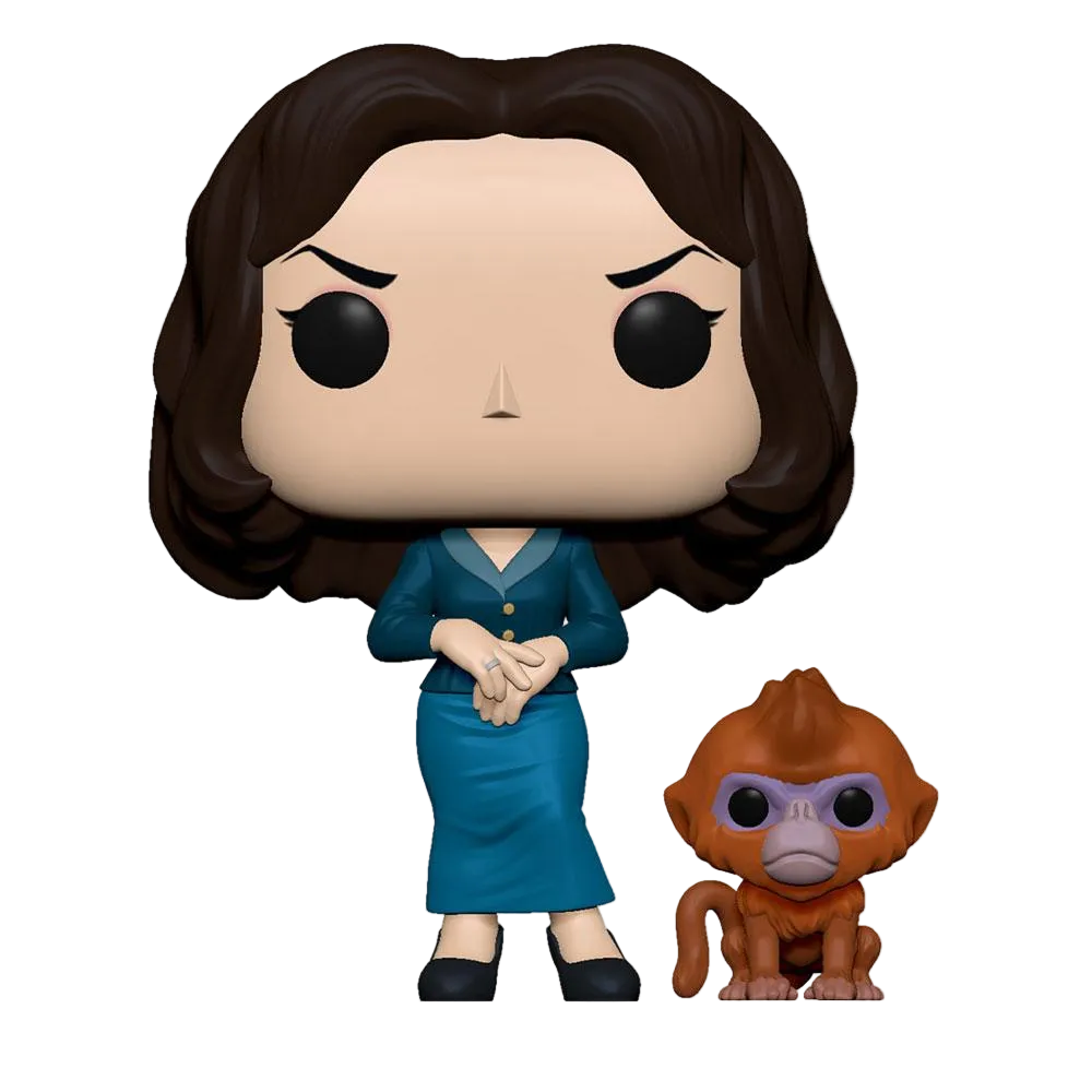 Mevrouw Coulter met Ozymandias 