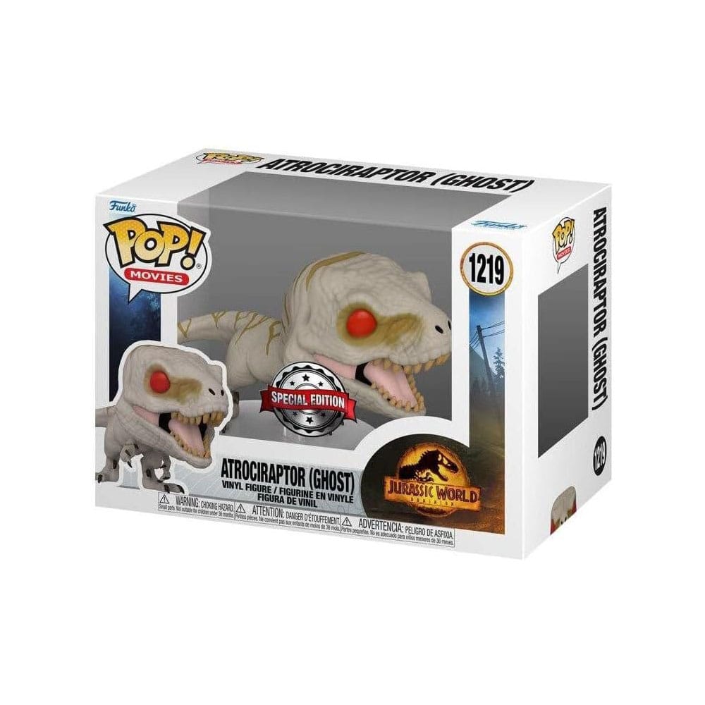 Pop! Atrociraptor (Ghost)