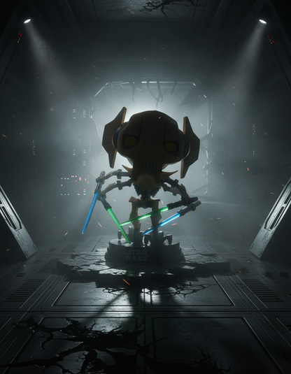 Pop! Général Grievous avec Sabres Laser