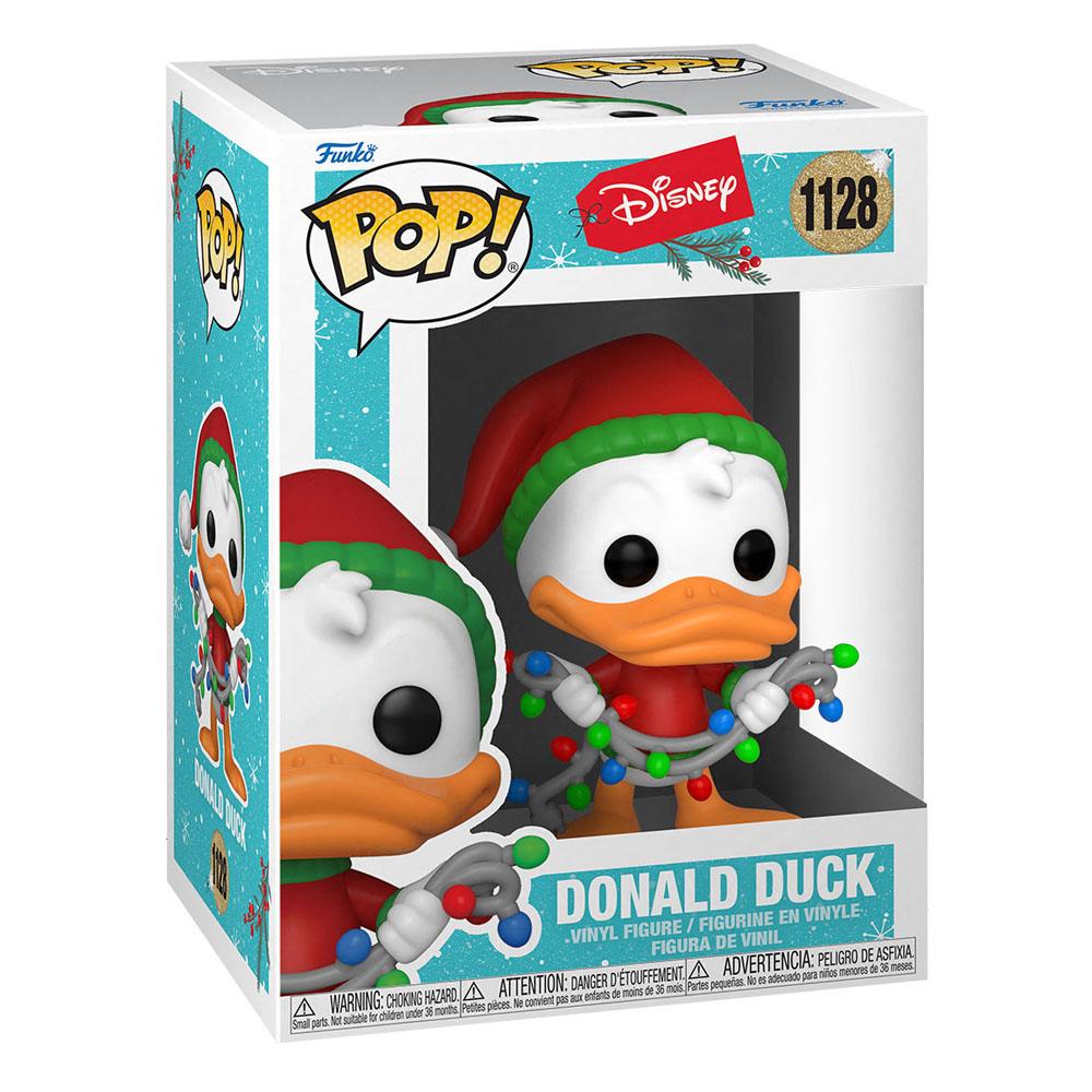 disney holiday pop vinyl figurine donald duck