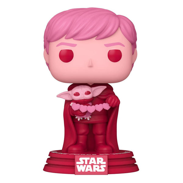 pop luke skywalker avec grogu 494