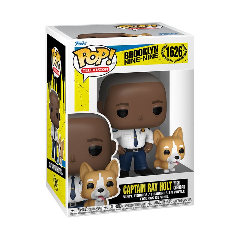 Pop! e Buddy Capitão Ray Holt com cão