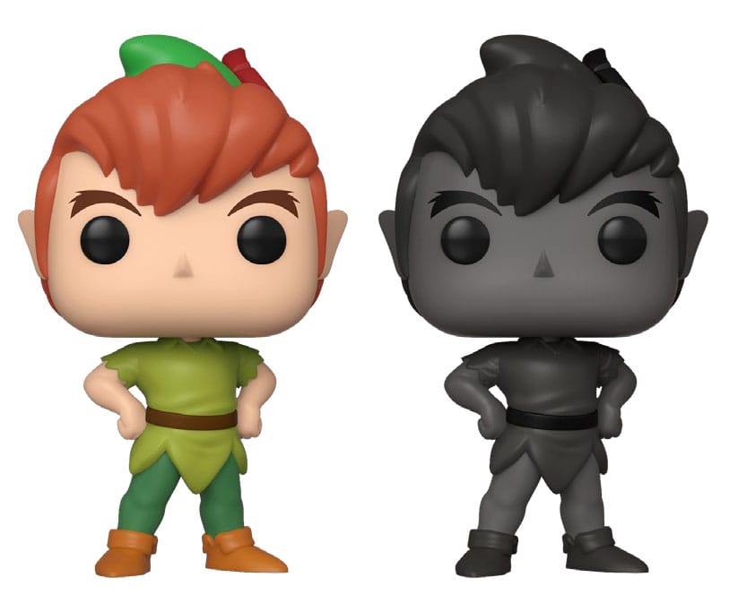 Paquete de 2 figuras de Peter Pan y Peter Pan Shadow 