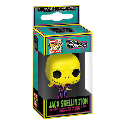 Pop! Keychain Jack Skellington (Black light)