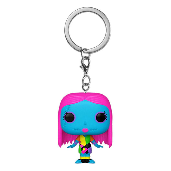 Funko Pop! Keychain Sally (Black Light) – L'Étrange Noël de monsieur Jack