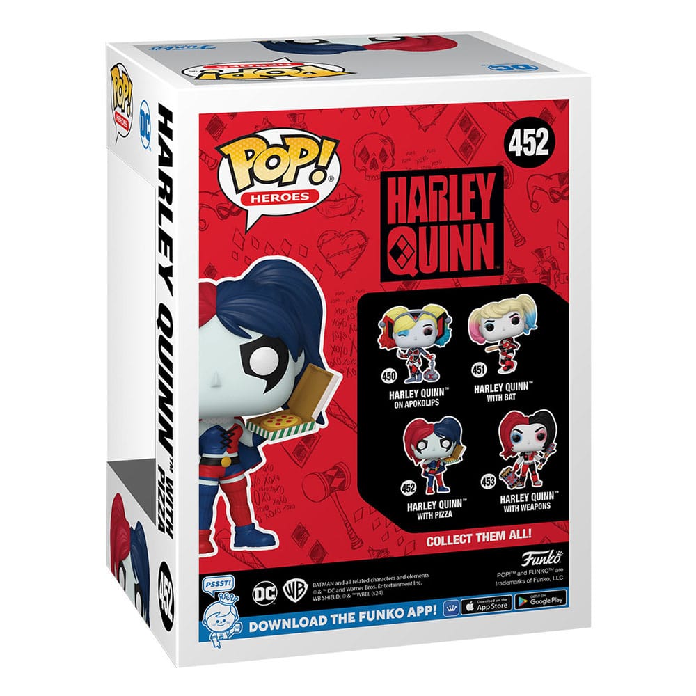 Pop! Harley Quinn avec Pizza