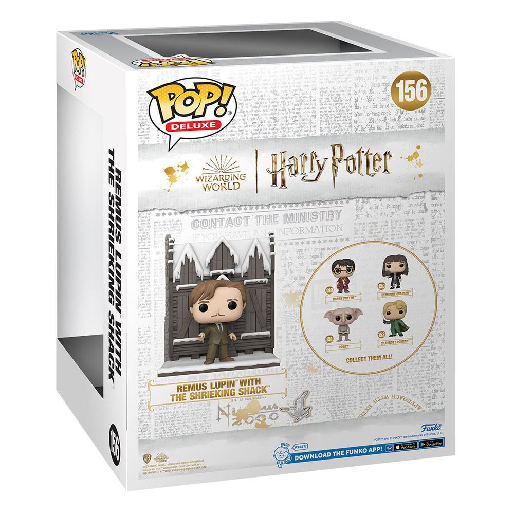 Pop! Deluxe Remus Lupin con la Stamberga Strillante