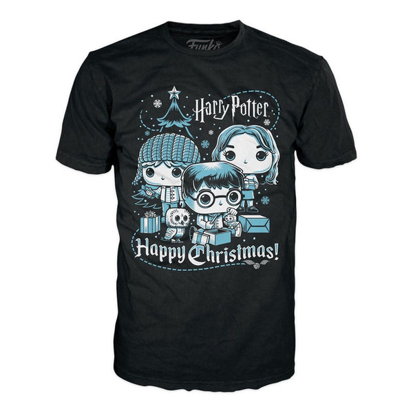 Funko Pop! Tee - Ron, Hermione, Harry – Harry Potter