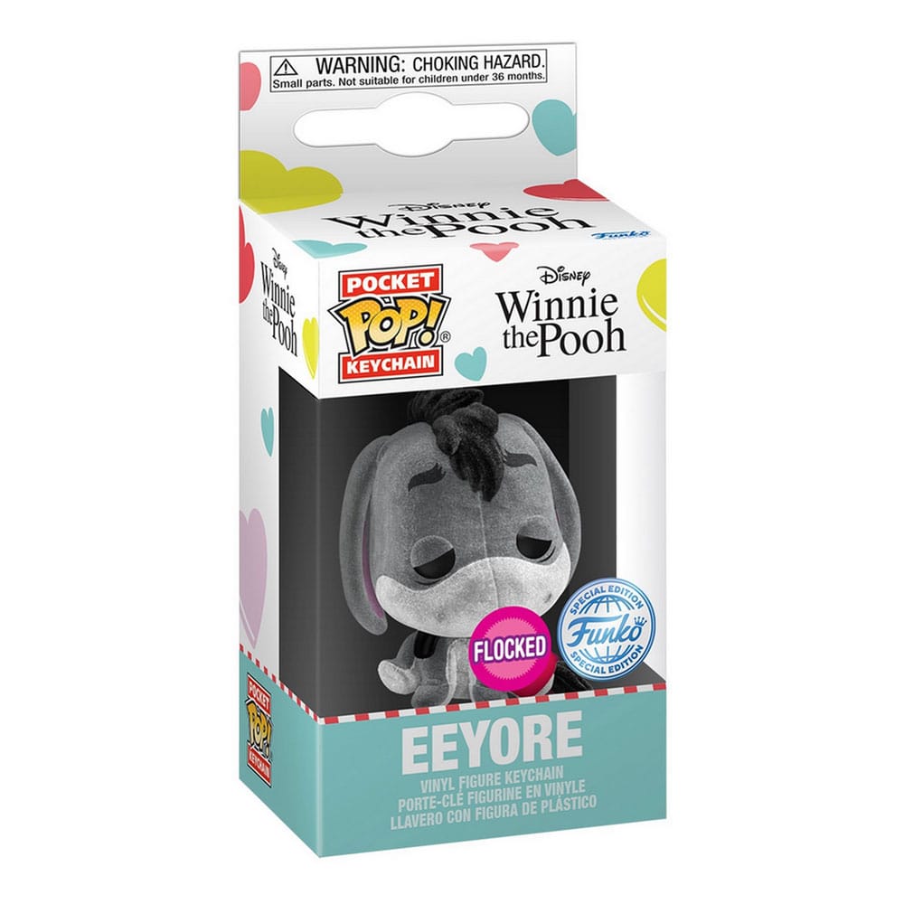 Porta-chaves Pop! Eeyore com Coração (FL) 