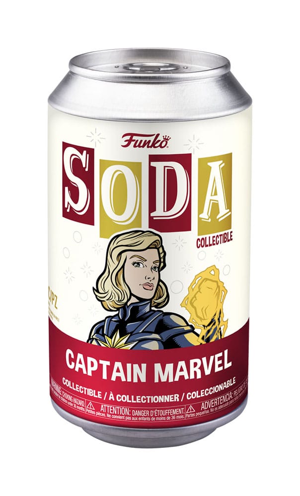 Vinilo SODA Capitán Marvel 