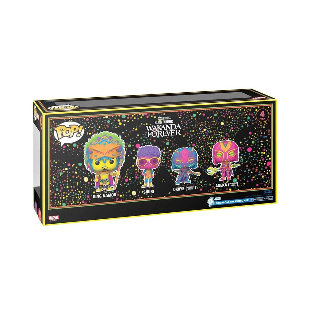 Pop! Black Panther: Wakanda Forever 4-PACK (SE)