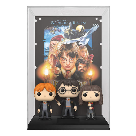 Póster y figuras de Harry Potter