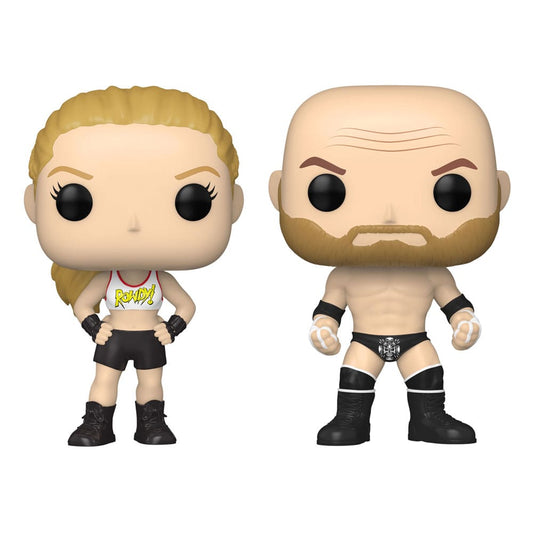 Paquete de 2 de Triple H y Ronda Rousey 