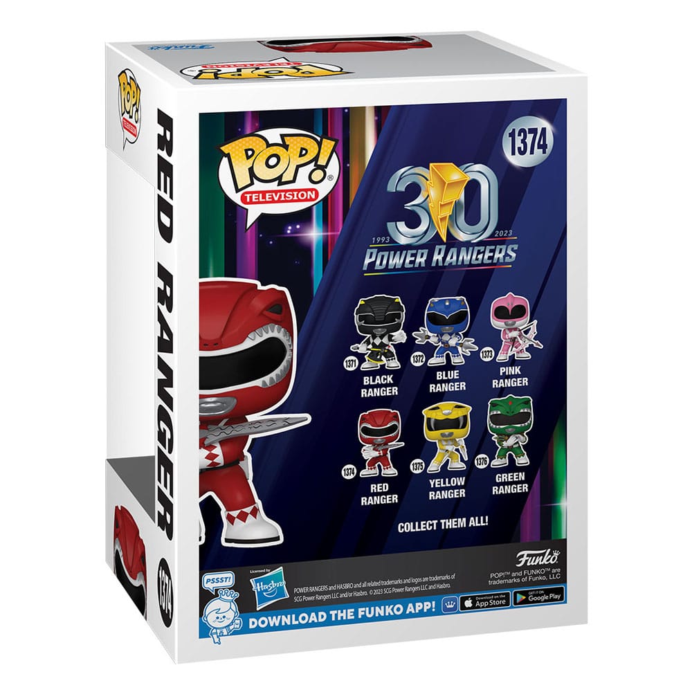 pop red ranger 30th anniversary 1374