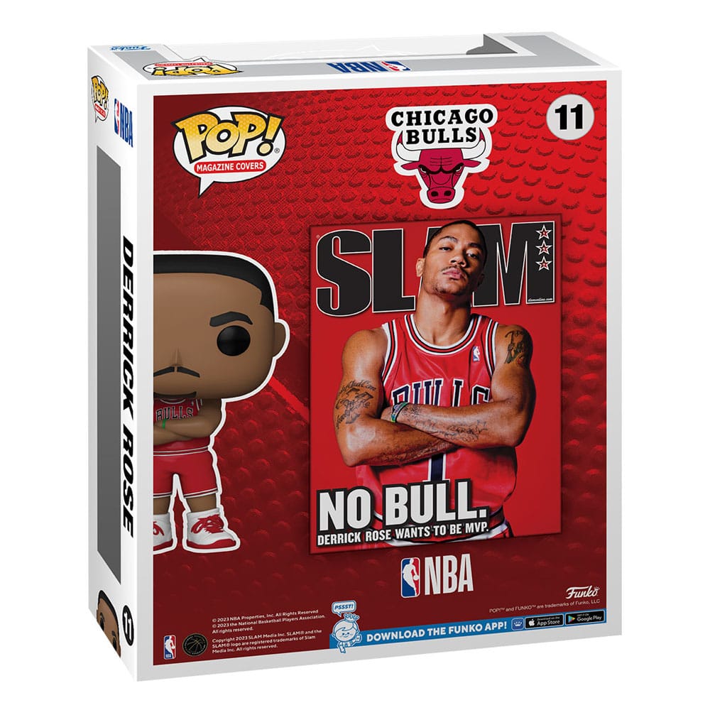 Derrick Rose-¡Pop! Portadas de revistas 