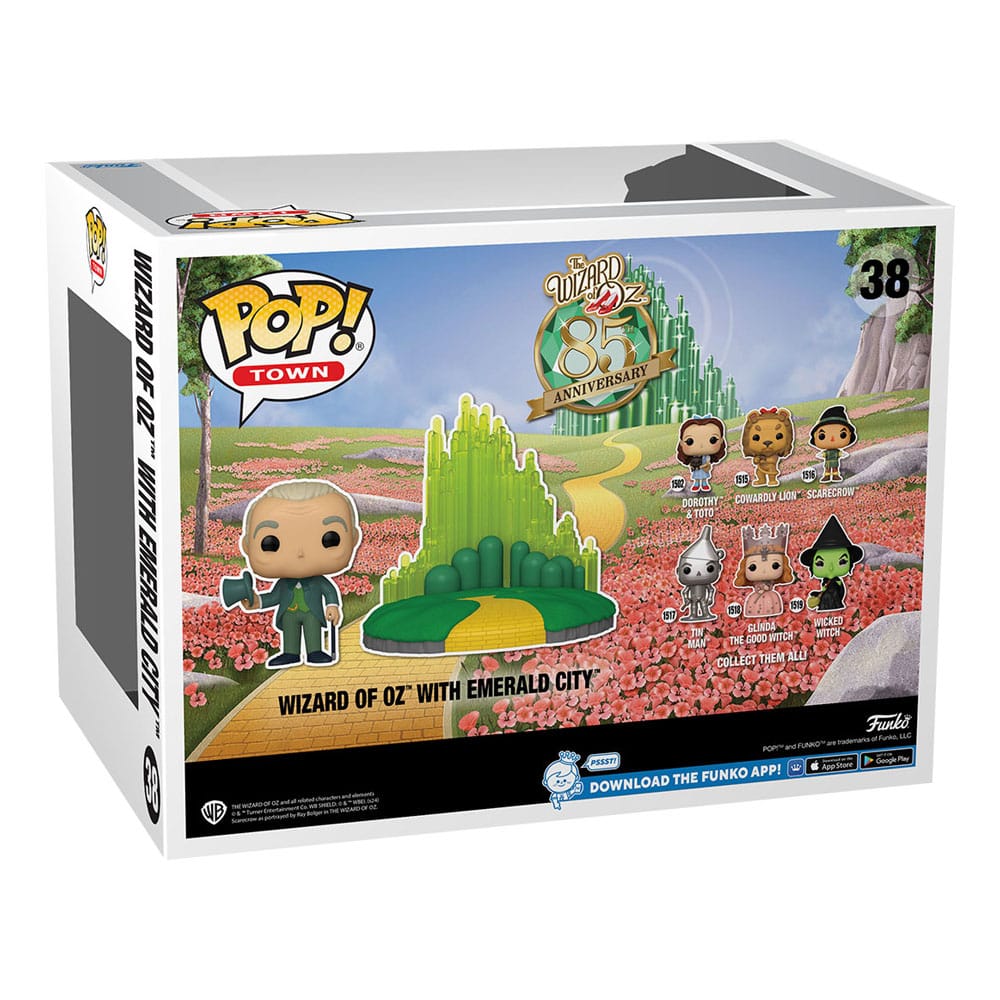 Pop! Town the Wizard with the Emerald City (85th Anniversary) 