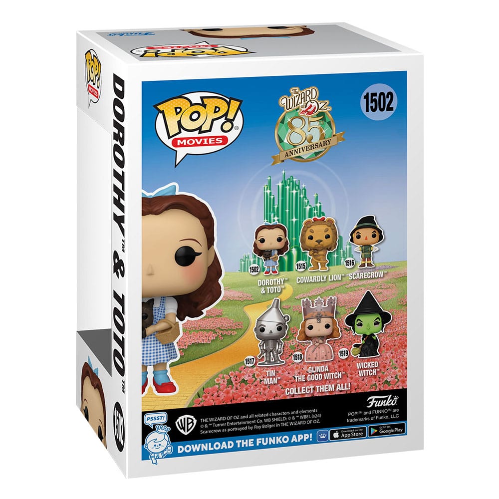 ¡Estallido! Dorothy con Toto (85º aniversario)