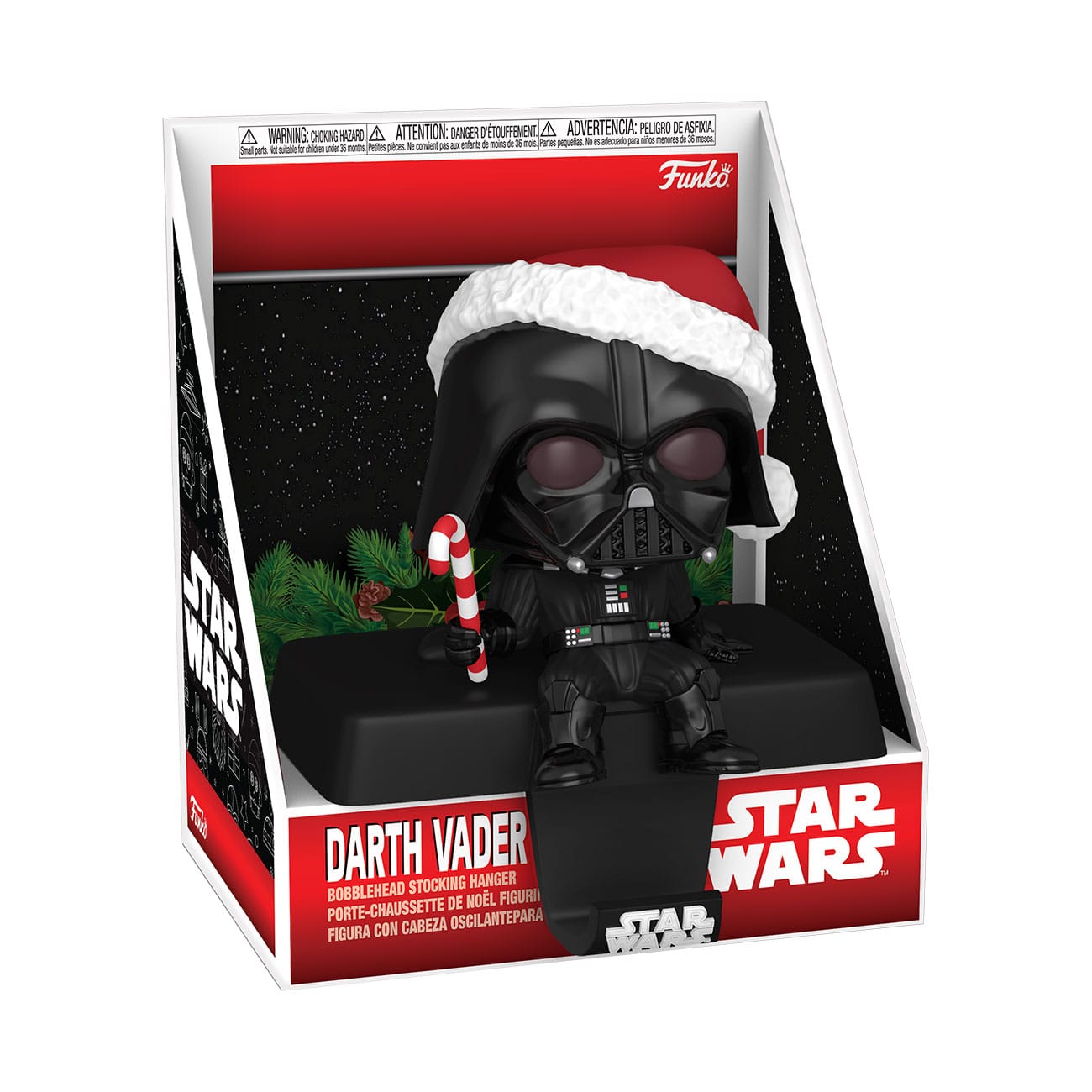 Pop! Stocking Hanger Darth Vader with Candy Cane 