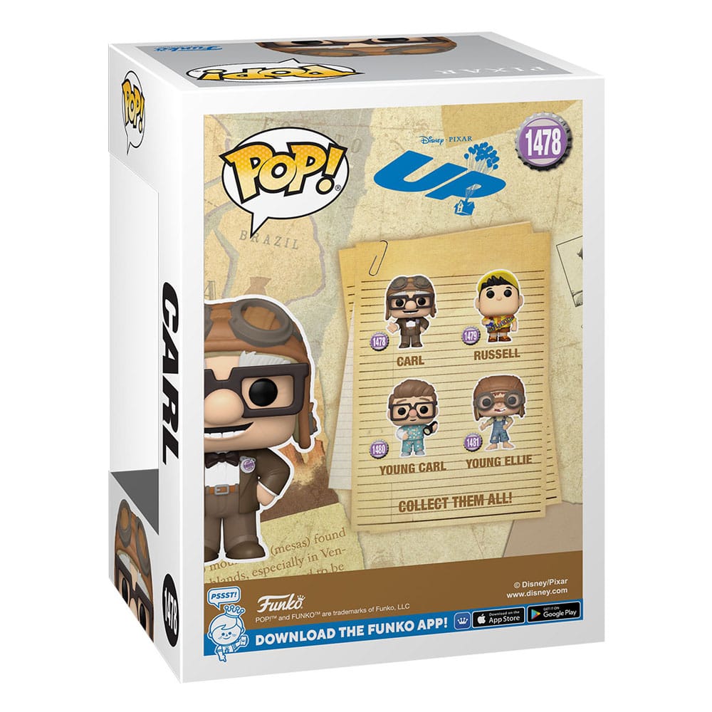 Pop! Carl avec Chapeau d'Aviateur